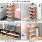 Foldable Shoe Rack (Multicolor)