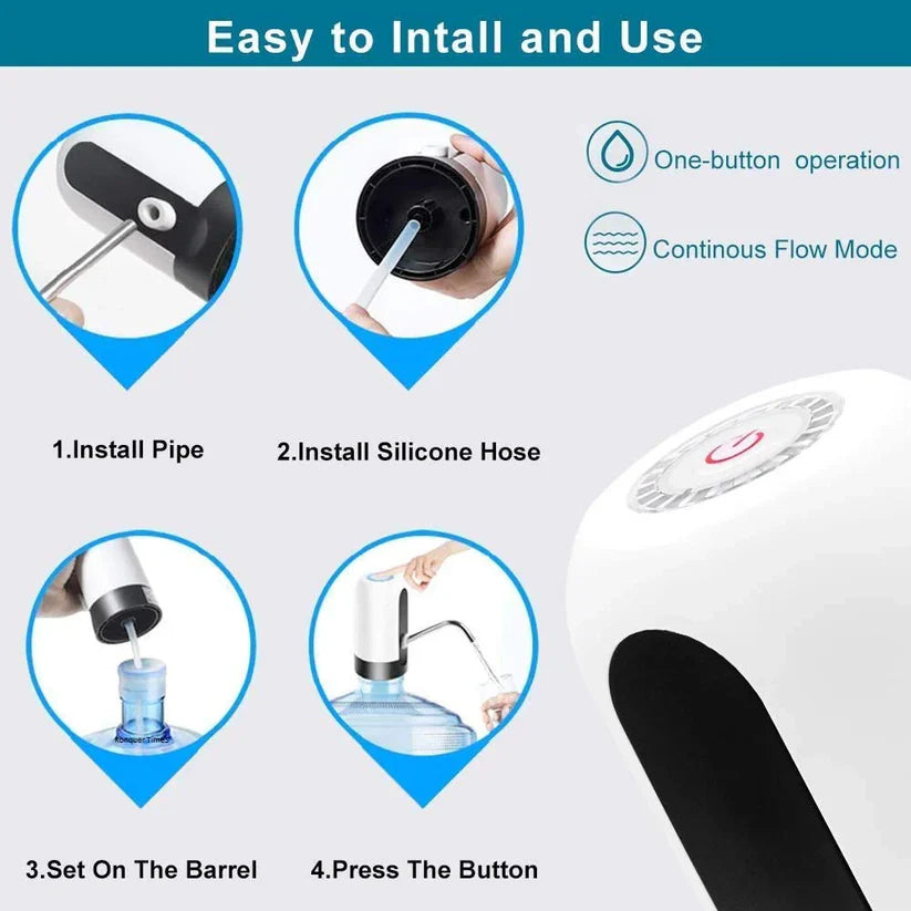 AUTOMATIC SMART WATER & OIL DISPENSER.